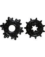 Renegade Spike Ringe schwarz