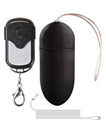 Schüsse 10v nachladbare Vibrationsei schwarz