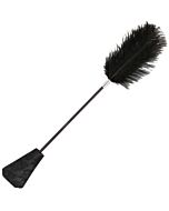 Peitsche Love Feder Schwarz 56cm
