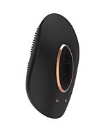 Mini wiederaufladbarer Klitorisstimulator - kostbar - schwarz
