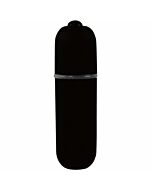 Glänzende Premium Bullet Vibe schwarz 10v
