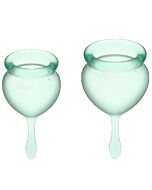 Satisfyer Wohlfühl-Kit Copa Menstruation Verde Light 15 + 20ml