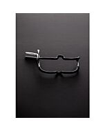 Mundknebel (12,5 cm) mit schwarzem Gummi