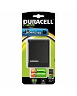 Duracell Ladegerät 45min. + 2xaa 1700mah + 2xaaa 750mah