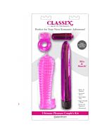 Rosa Textur Kugel Kit