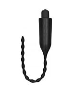 E-Stimulation vibrierender Harnröhrenklingelstecker - schwarz