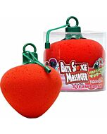 Badeschwamm geformte Erdbeere mit Vibrator