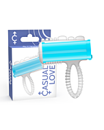 Vibrationszungenring Blau "Blue Bliss