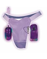 Drahtloser Ei-Liebe mit Tanga und minipene