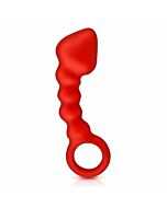 Asss Buttplug rot Kork 10 cm p-Spot
