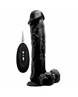 Echt Rock Vibrator 100 006 schwarz realistico 29,5 cm