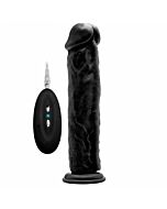 Echt Rock Vibrator 100 010 schwarz realistico 29,5 cm