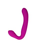 Vibrierendes lila Gurtzeug "SeductivaSilicona