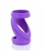 Penishülle schlank nass lila