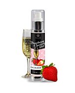 Secretplay - Massageöl Erdbeeren & Sekt 50 ml