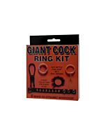 Kit von 5 Würger Penis-Ringe