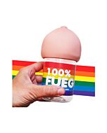 Regenbogen-Wärmeflasche