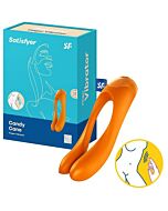 Vibrator Candy Cane Orange