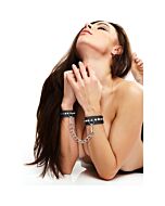 Diamantschwarze Handschellen