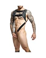 Dungeon Oberster Ring Harness - Grau