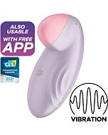 Satisfyer Tropical Tip Lay-On Vibrator Lila - Satisfyer Dipping Delight