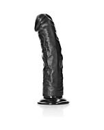 RealRock - Gebogener Realistischer Dildo mit Saugnapf - 6'' / 15,5 cm