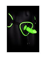 Autsch! Strap-On Harness mit Leuchteffekt im Dunkeln - Glow in the Dark