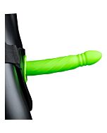 Autsch! Geflochtener Hohler Strap-On - Leuchtet im Dunkeln