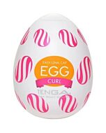 TENGA EGG CURL - Masturbator für Männer mit weichen und elastischen Texturen
