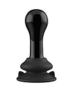 Schwarzer Saugvibrator