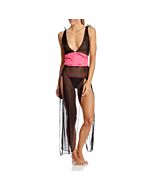 Verführerisches Schwarzes Nachthemd