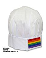 Kochmütze Regenbogen