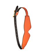 Leuchtende Orangefarbene Maske