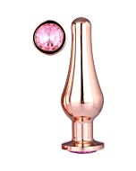 Roségold Edelstein Plug