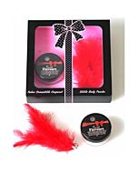 Fall essbare Pulver Erdbeere