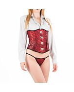 Intimax underbust verrückte Liebe rot