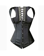 Intimax underbust schwarzem Kunstleder