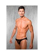 Doreanse Slip schwarz Blumen