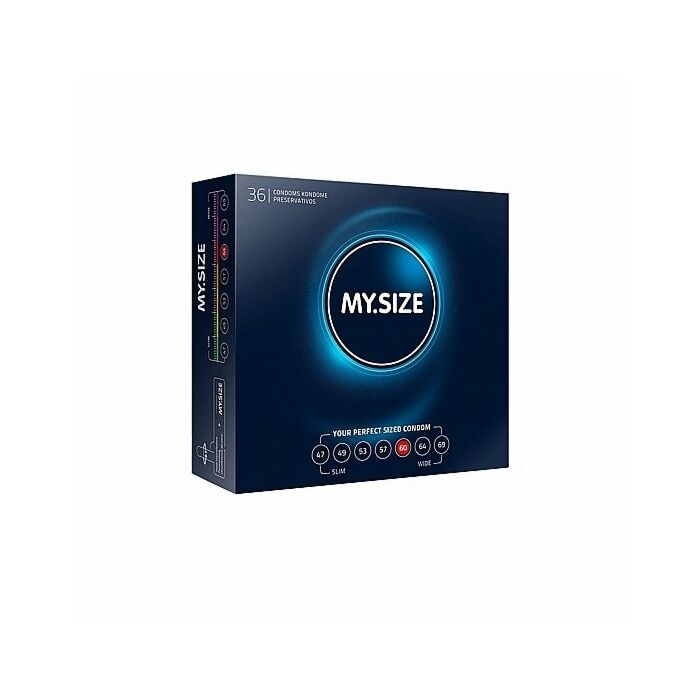 Meine Größe Naturlatex Kondom 60 Breite 36 Stk