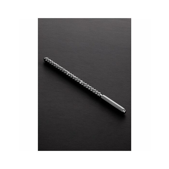 Dip Stick gerippt 12x240mm gebürsteten Stahl