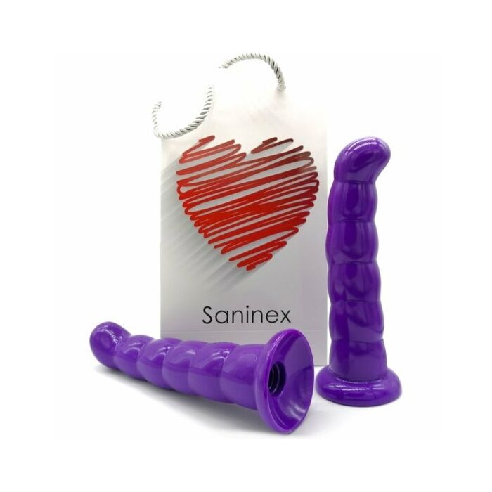 Saninex Silikondildo 19 cm lila