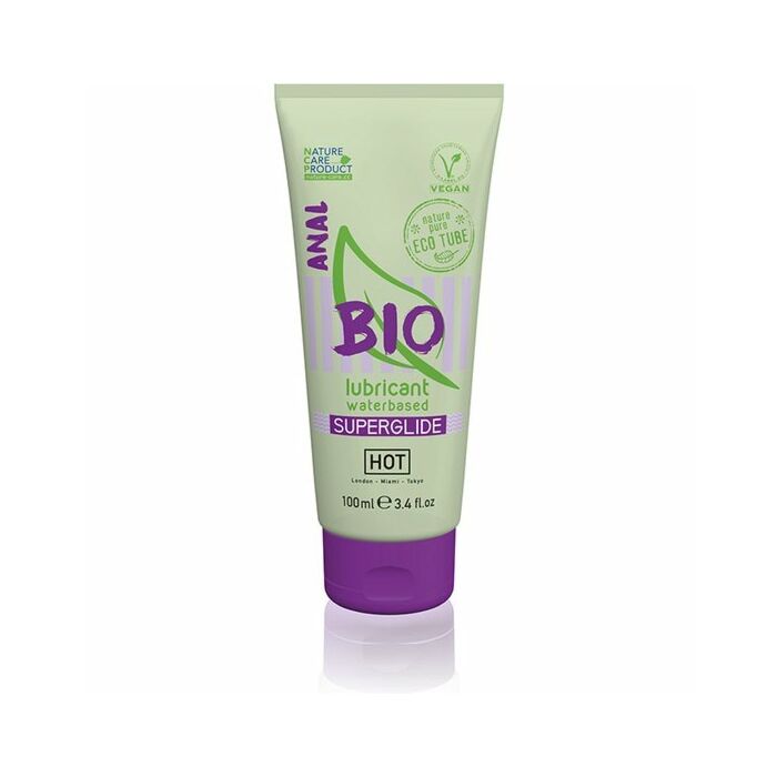 Hot Bio Gleitmittel wasserbasiert Superglide Anal 100ml