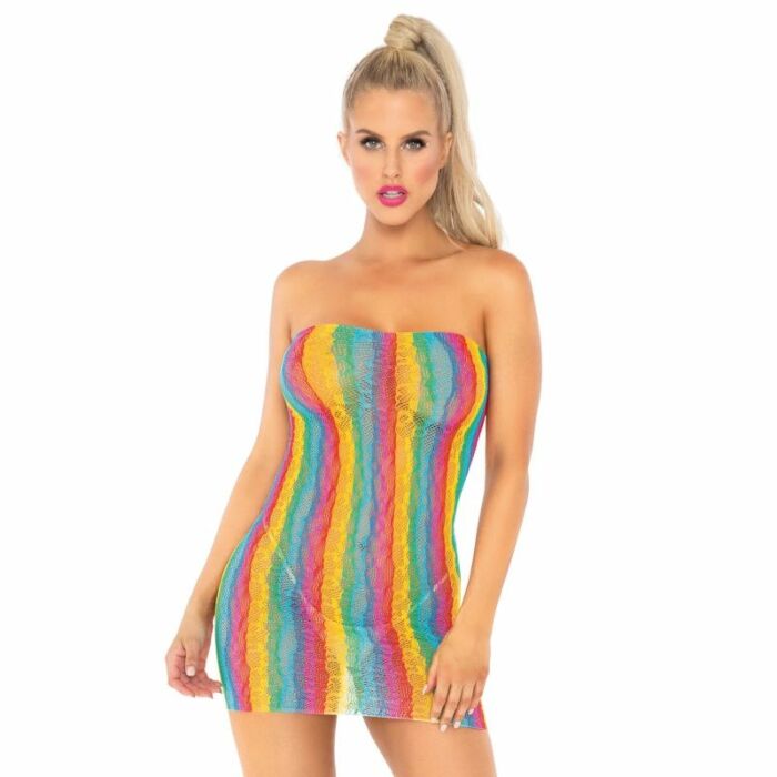 Leg Avenue Tube Kleid mehrfarbig eine Größe