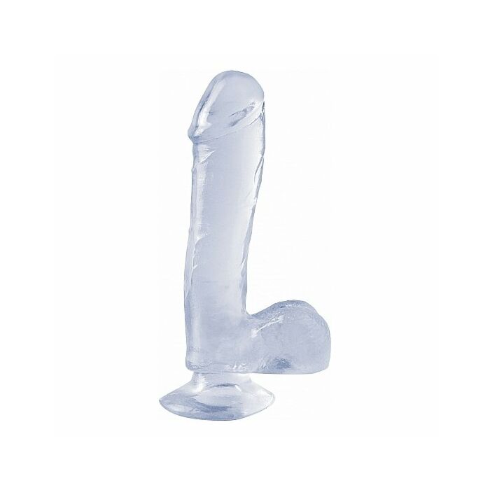Basix Penis Gelatine transparent Saug 19 cm