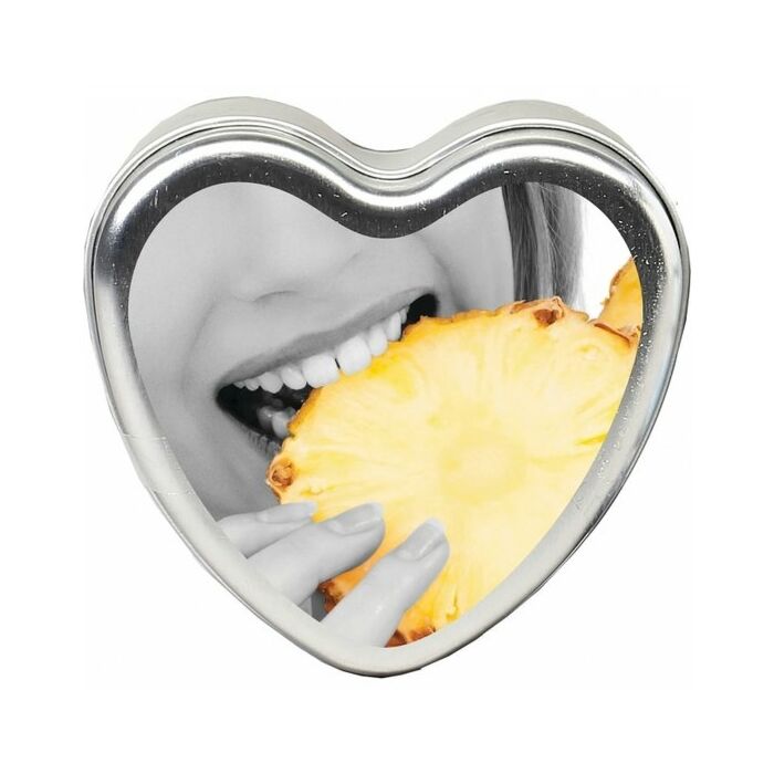 Erdkörper Ananas essbare Massage Kerze