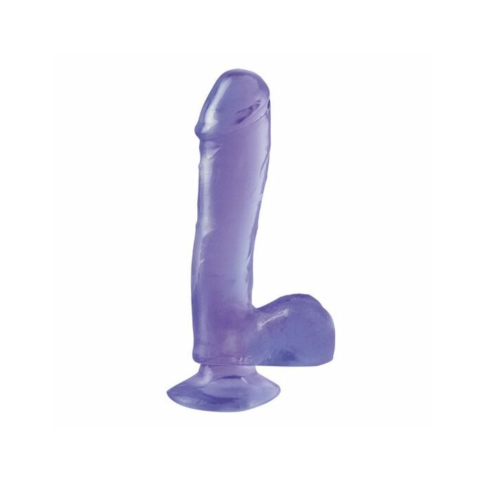 Basix Gelatine Penis Saugen lila 19 cm