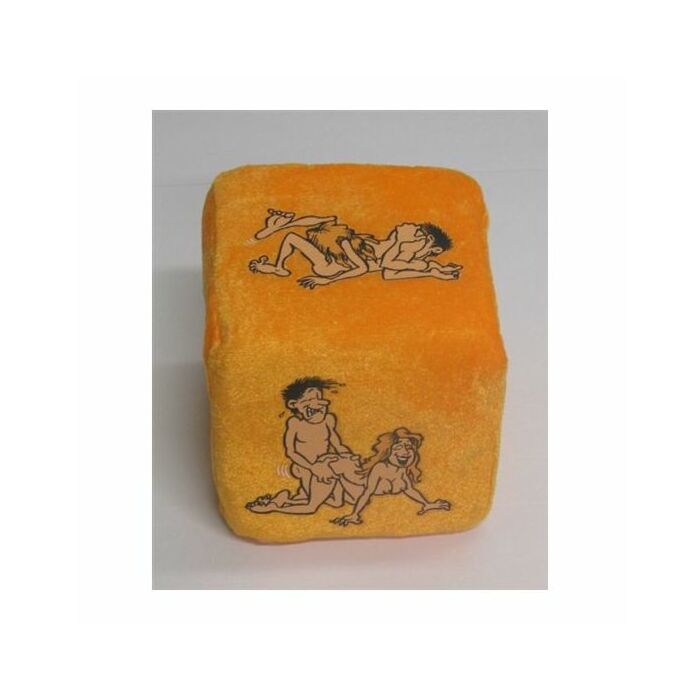 Würfel orange Stoffhaltung