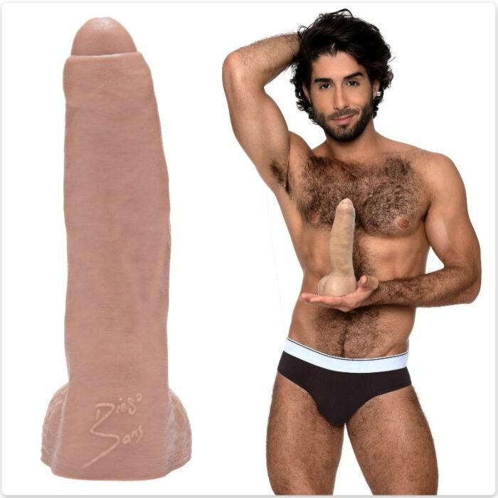 Diego Sans Dildo 19cm - Realistische Fantasie