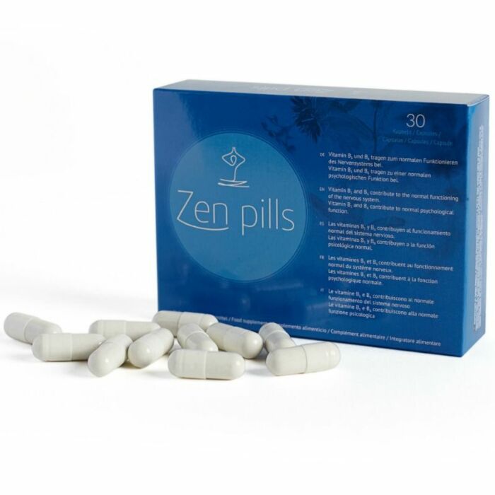Zen Pillen Kapseln, um Angstzustände zu reduzieren