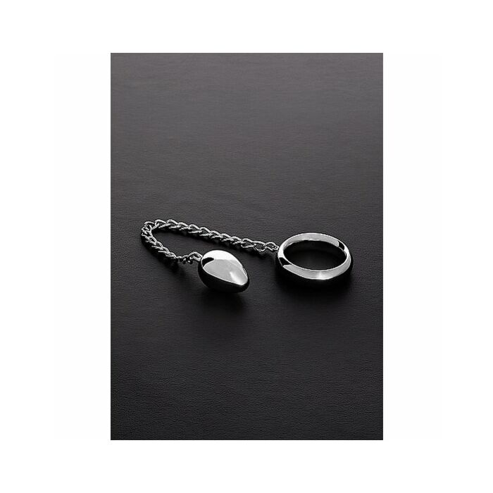 Donut C-Ring Anal Ei (50/50 mm) mit Kette